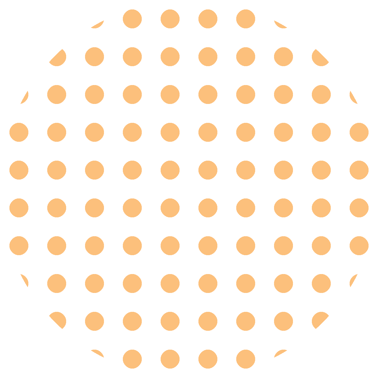 orange dot